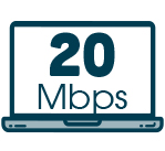 Seaside Internet 20Mbps